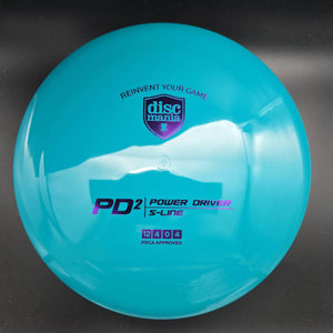 Discmania Distance Driver Teal Purple Stamp 173g PD2, S-Line