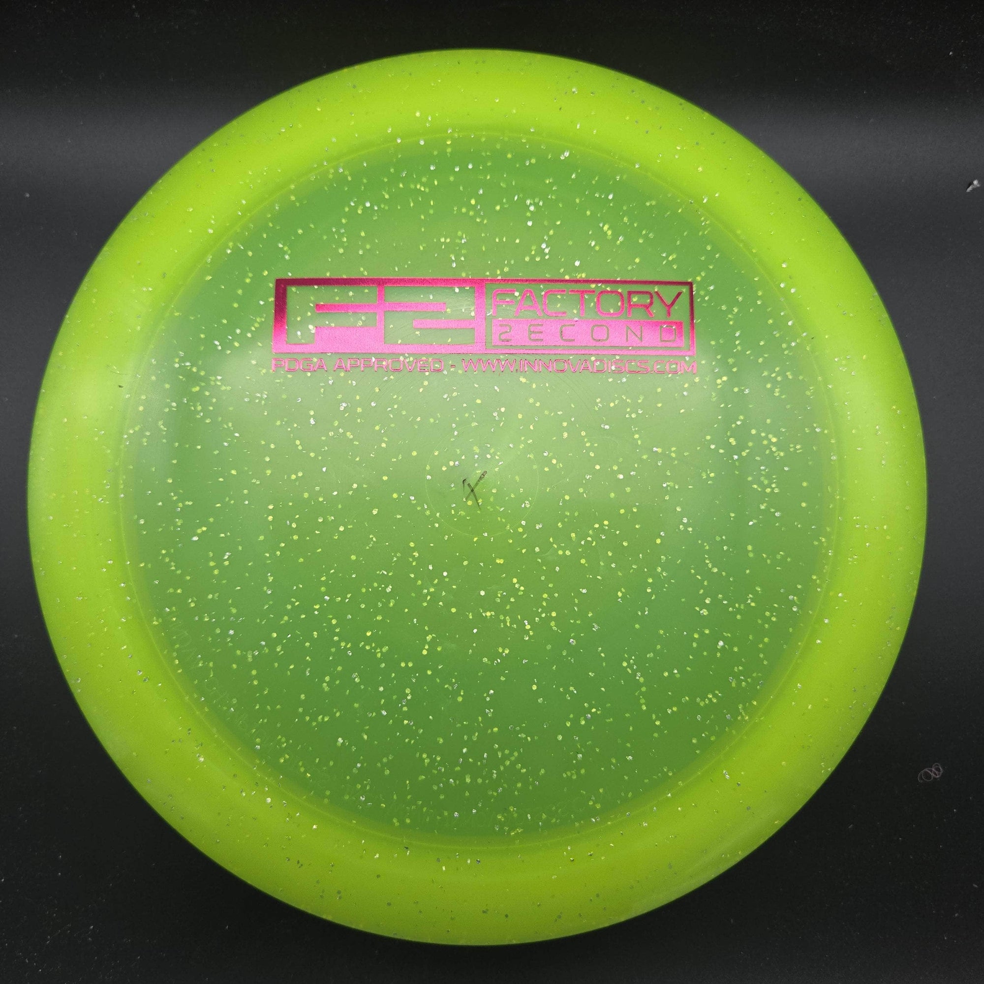 Innova Distance Driver Yellow Red Stamp 175g Destroyer, Metal Flake Champion, Factory Second