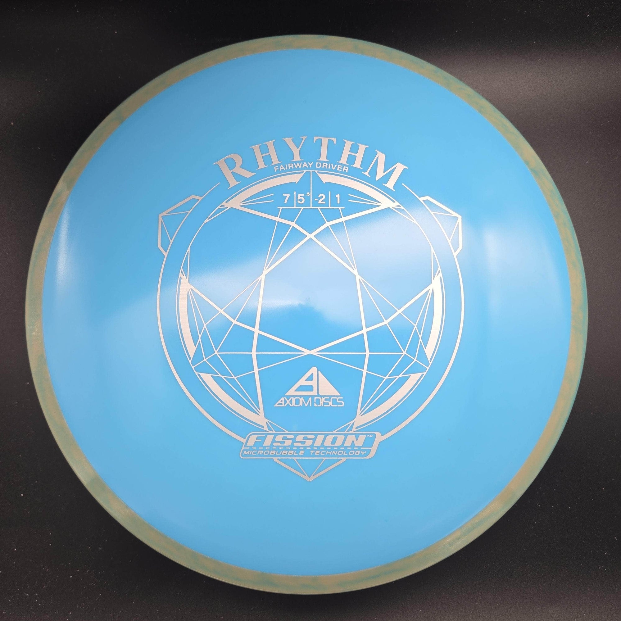 Axiom Fairway Driver Gray Rim Blue Plate 172g Rhythm, Fission