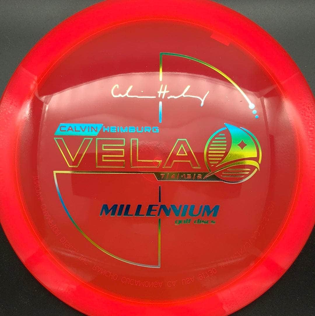 Millennium Discs Fairway Driver Pink Sunset Stamp 175g 2 (Run 1.3) Vela, Quantum - Calvin Heimburg