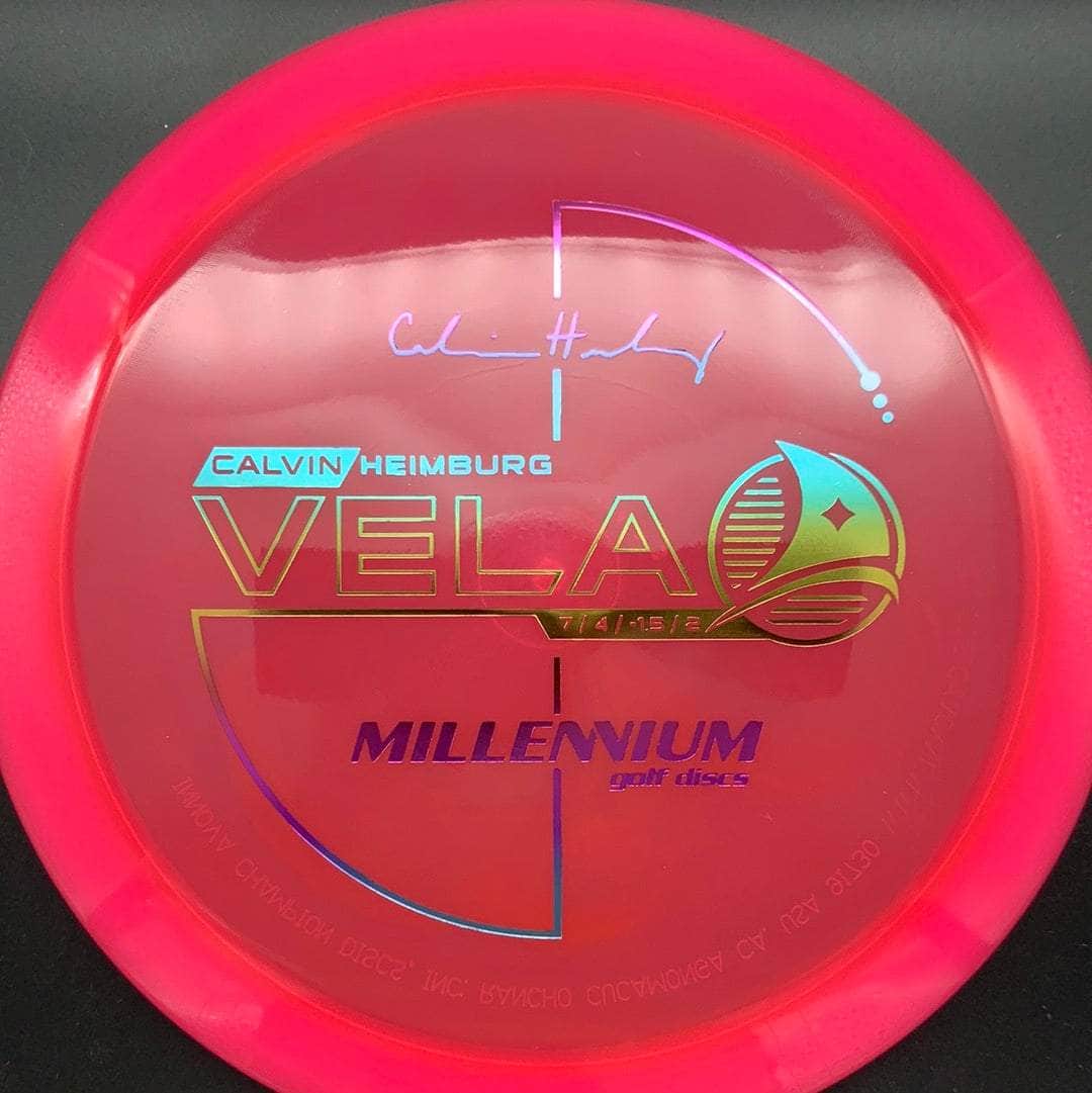 Millennium Discs Fairway Driver Pink Sunset Stamp 175g 2 (Run 1.3) Vela, Quantum - Calvin Heimburg