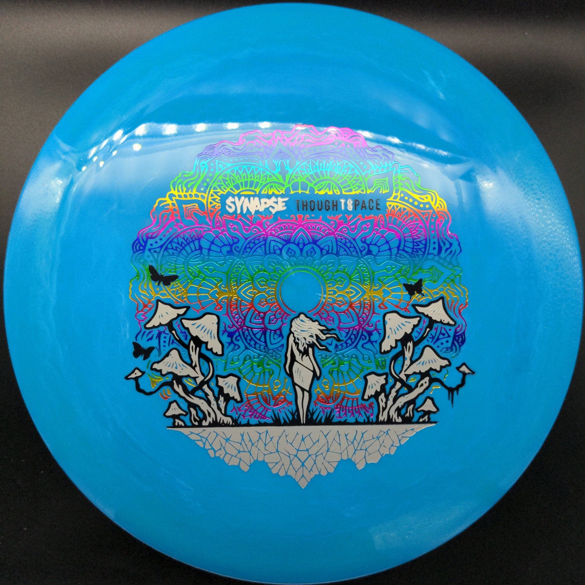 Thought Space Athletics Distance Driver Blue Rainbow Stamp 175g Synapse, Aura Plastic