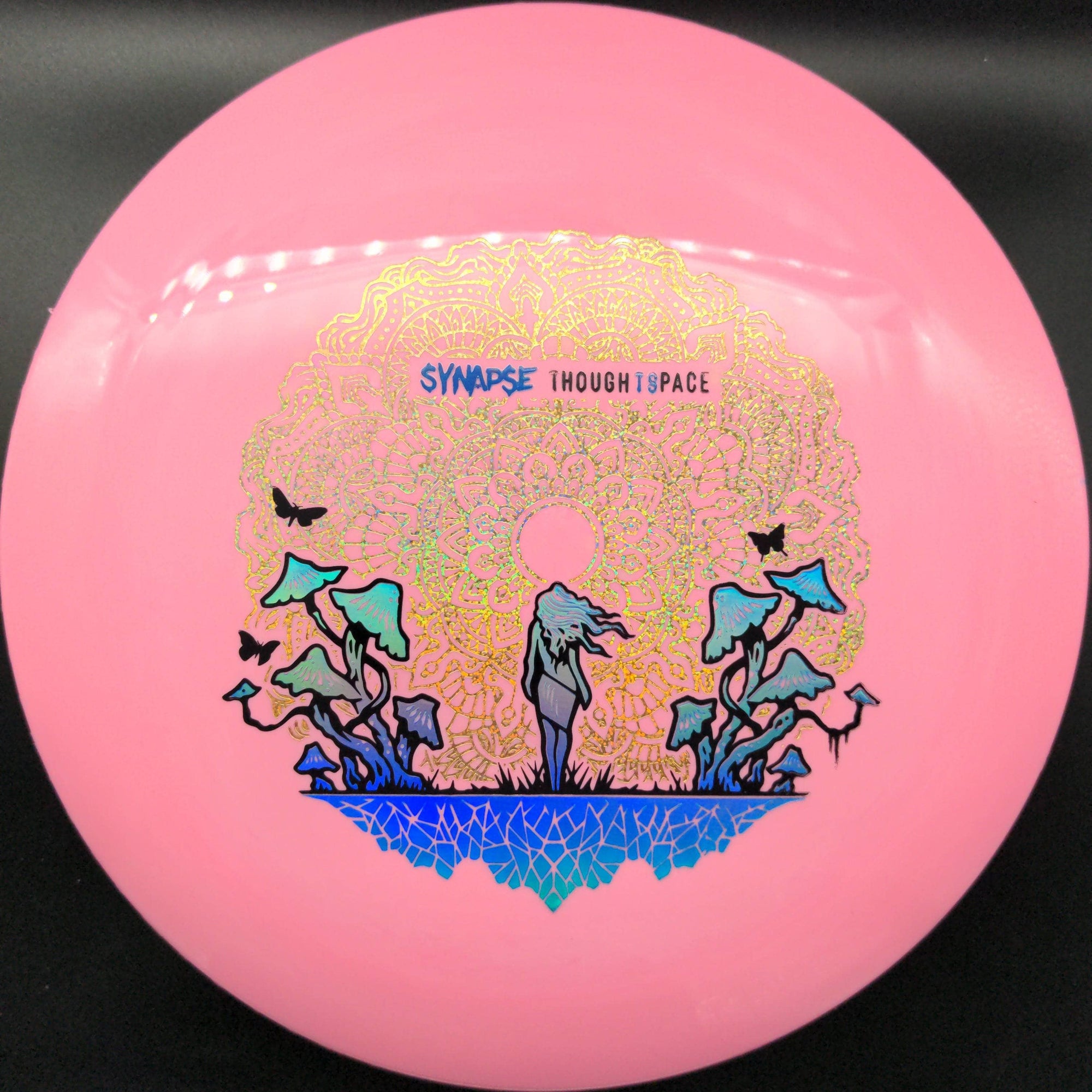 Thought Space Athletics Distance Driver Blue Rainbow Stamp 175g Synapse, Aura Plastic