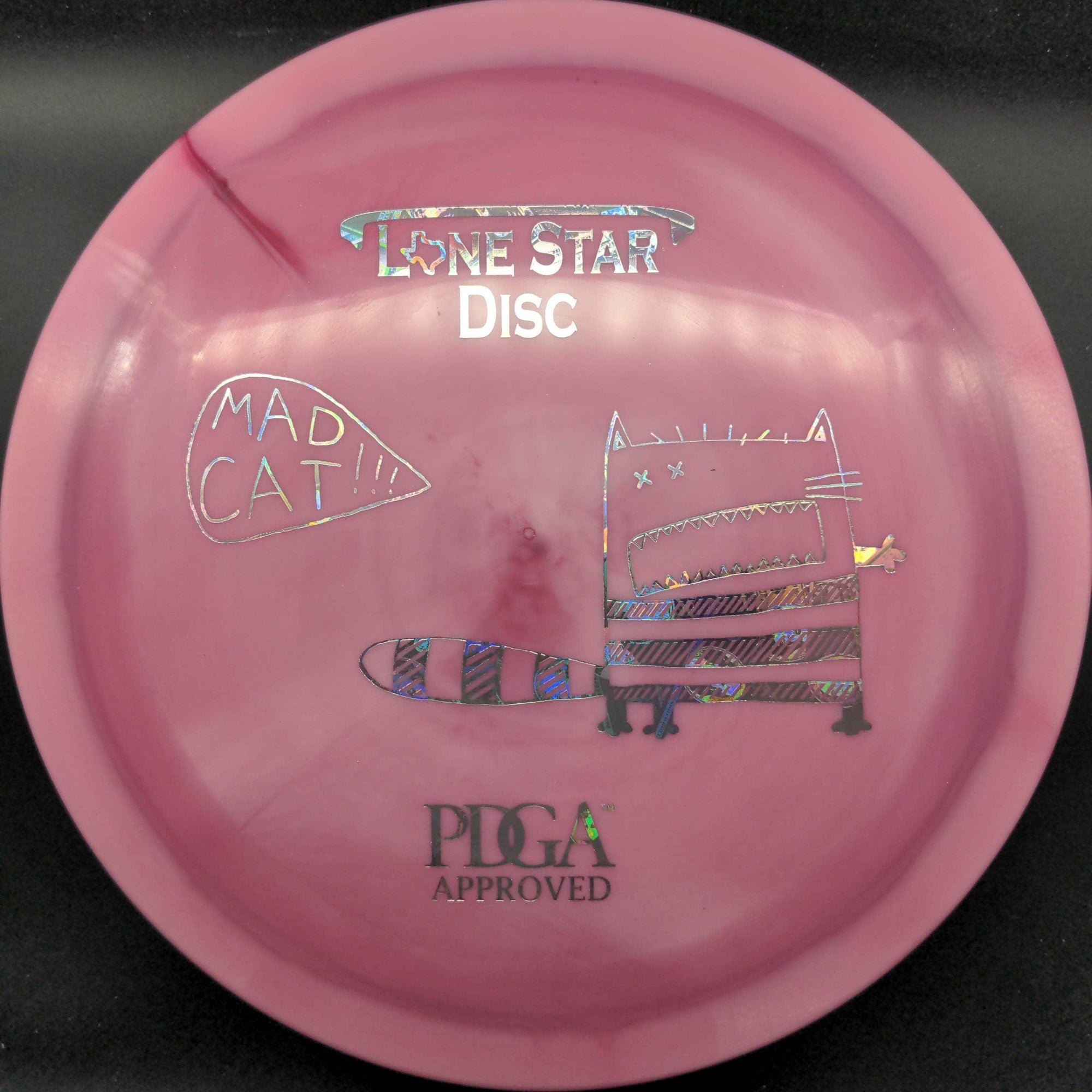 Lone Star Discs Fairway Driver Light Pink Money Stamp 175g Mad Cat, Bravo Plastic