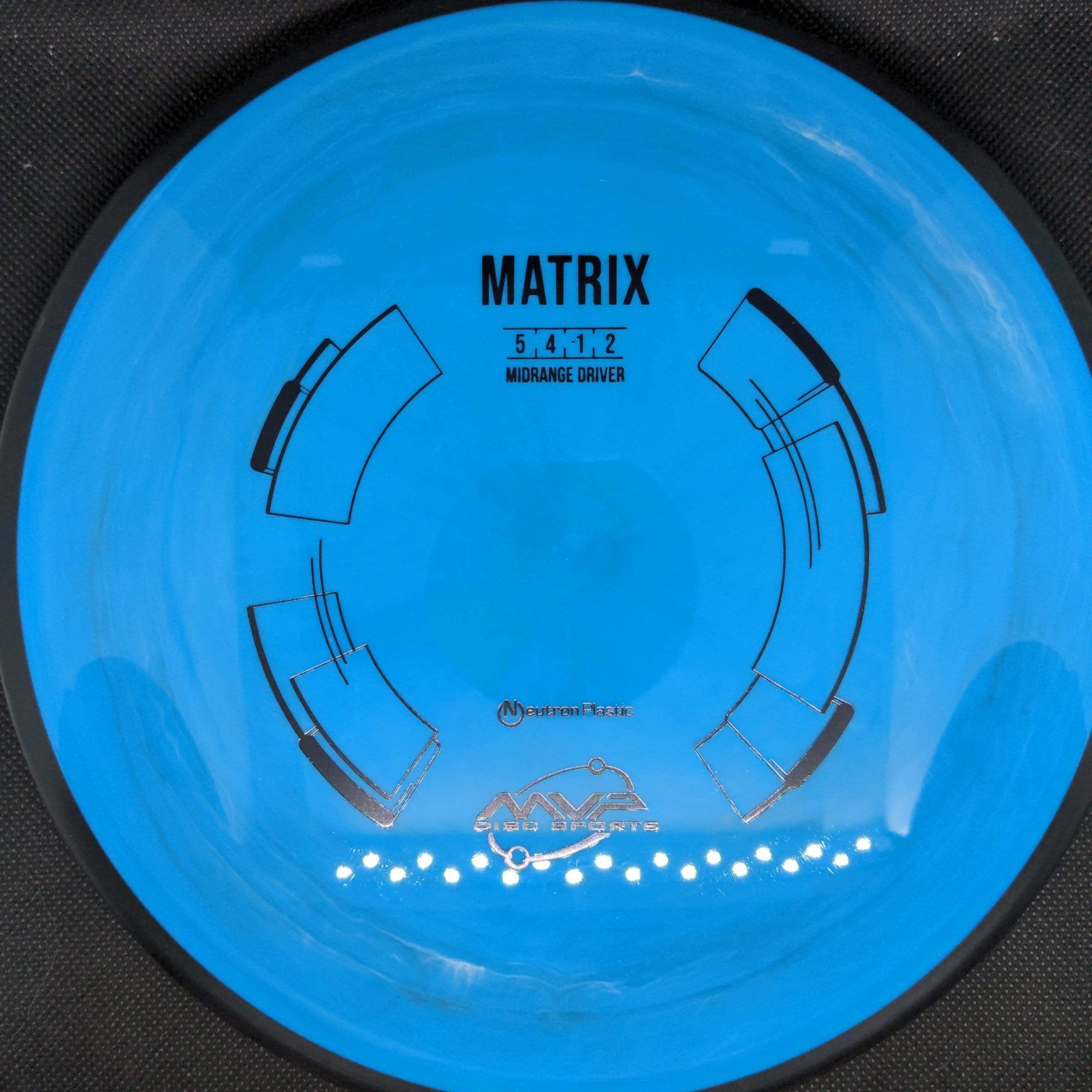 MVP Mid Range Blue Black Rim 172g Neutron Matrix
