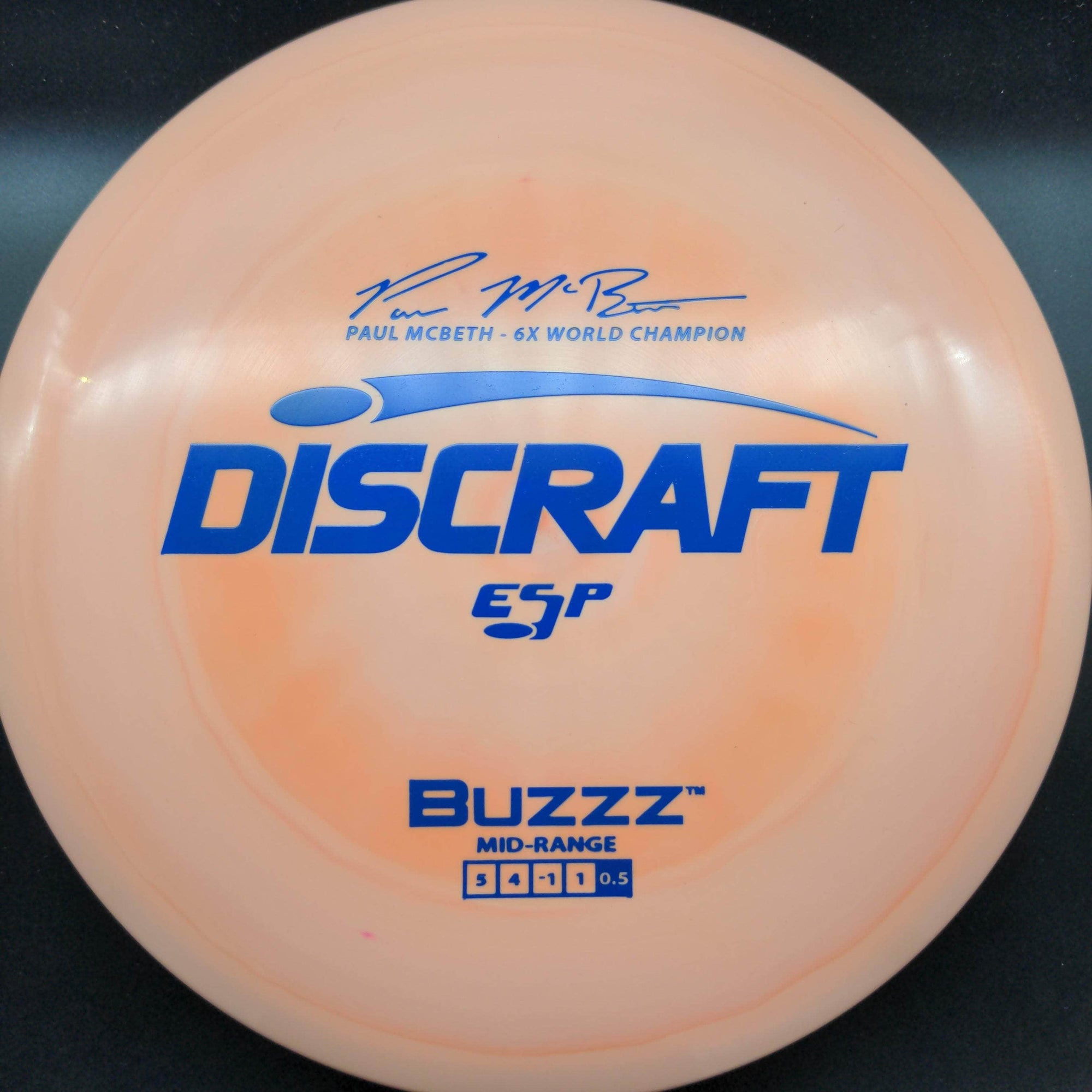 Discraft Mid Range Orange Cream Blue Stamp 177+g BUZZZ, ESP Paul McBeth 6X