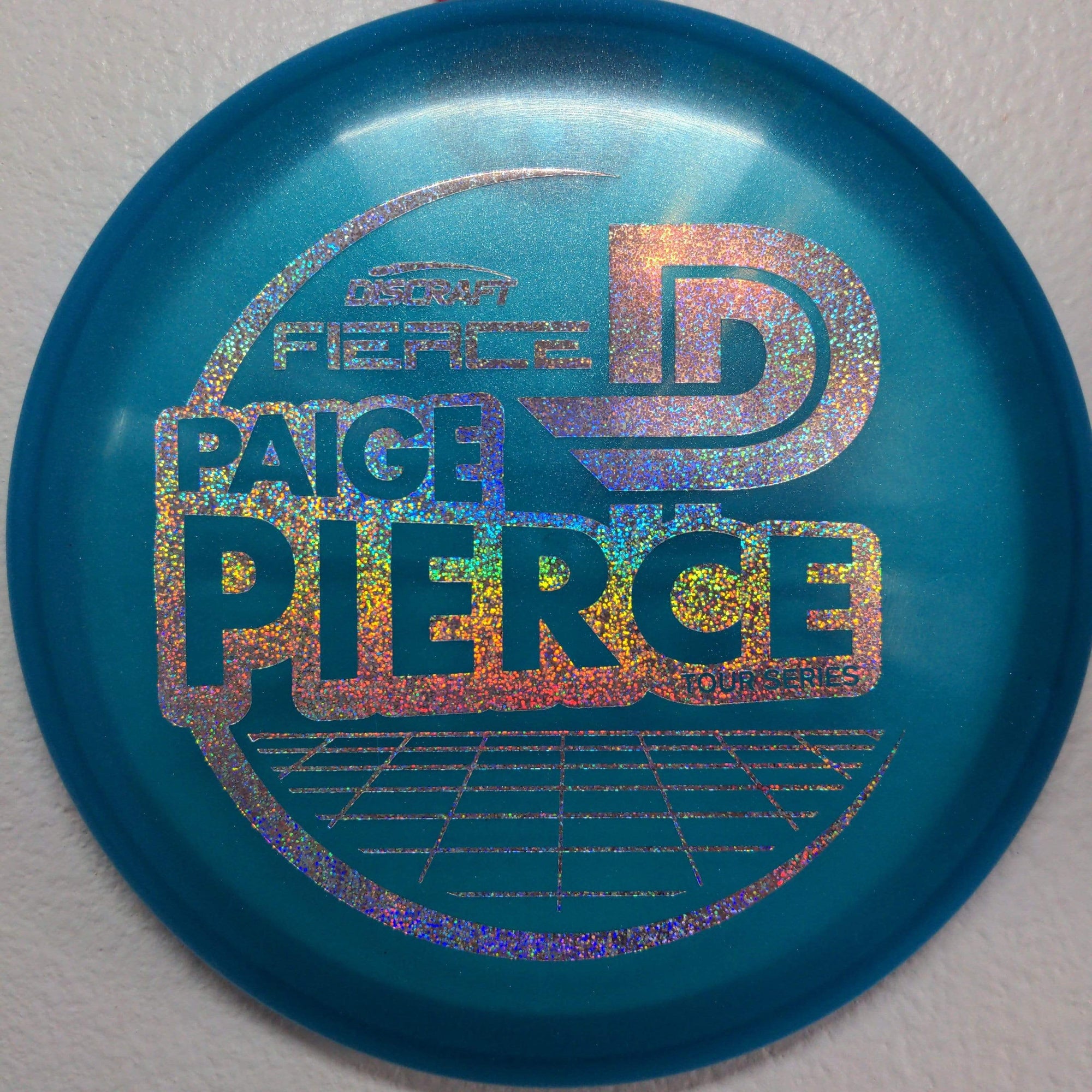 Discraft Putter Blue With Silver Stamp 176.3g Paige Pierce Tour Series Fierce, 2021