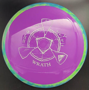 MVP Distance Driver Blue/Green Rim Purple Plate 172g Wrath, Neutron