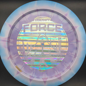 Discraft Distance Driver Blue/Purple Holo Stamp 174g Force, Corey Ellis Tour Series, 2023