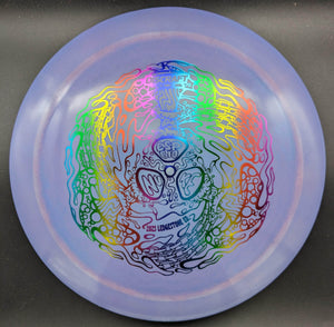 Discraft Distance Driver Blue/Purple Rainbow Stamp 174g Nuke, ESP Glow, 2023 Ledgestone Edition