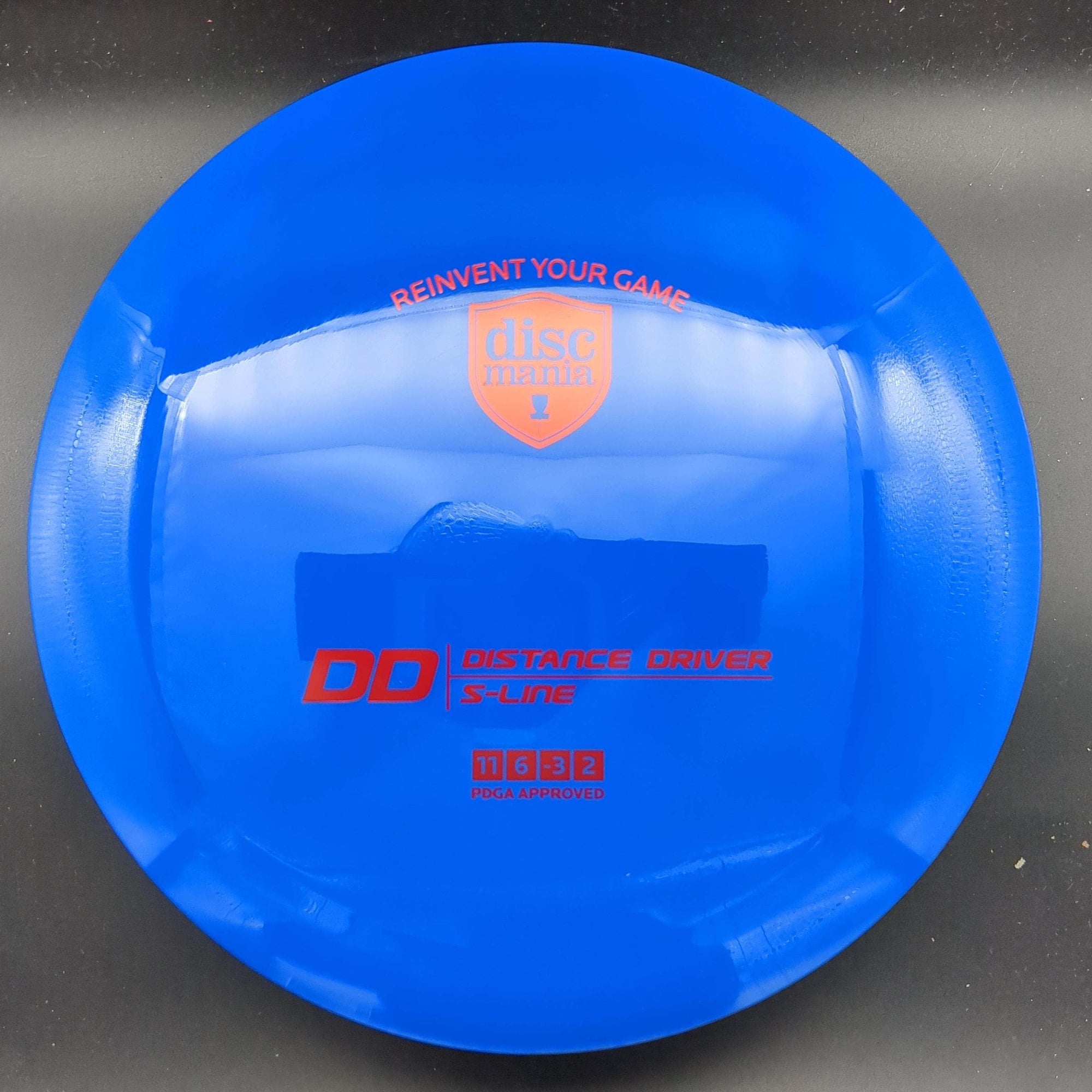 Discmania Distance Driver Blue Red Stamp 173g DD, S-Line Plastic