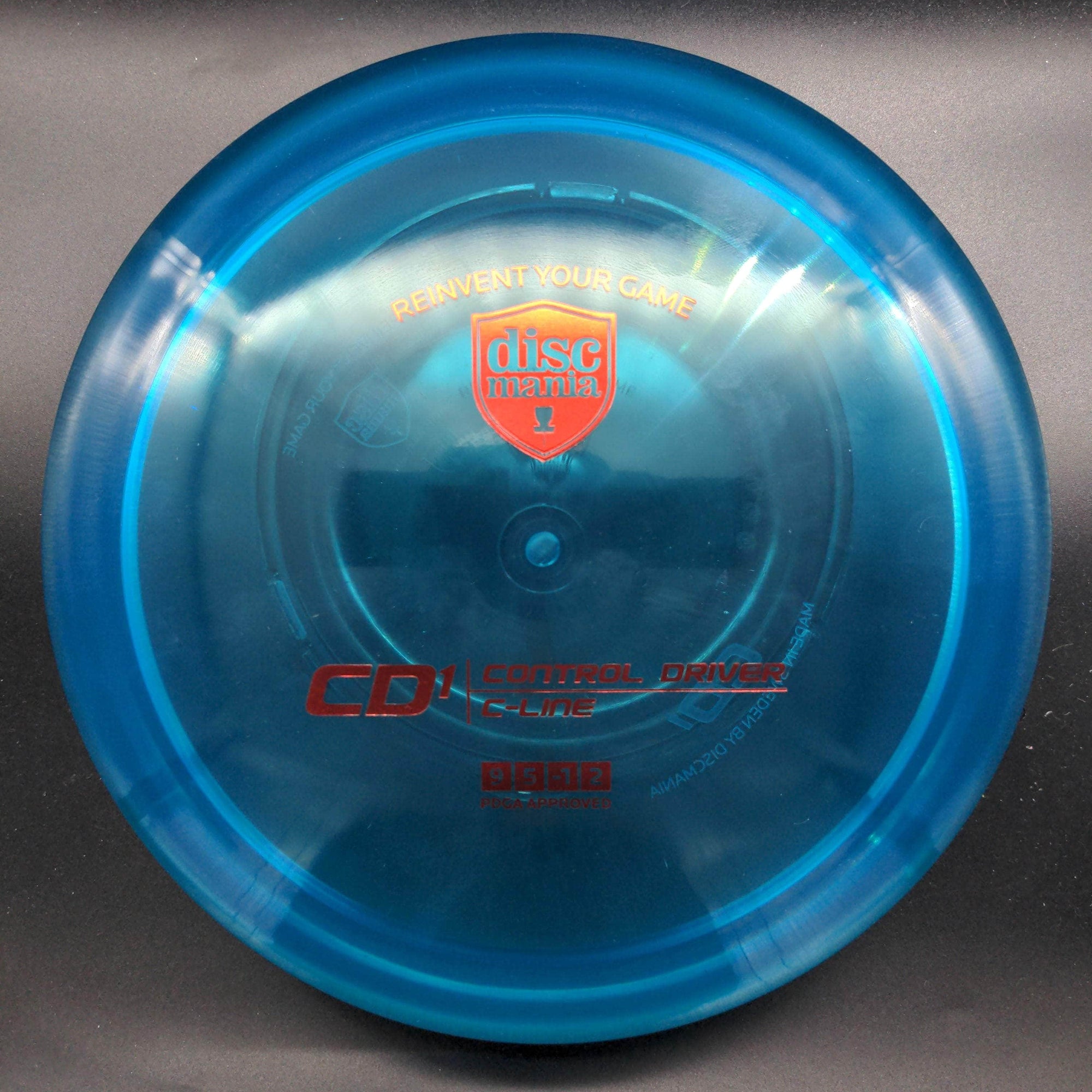 Discmania Distance Driver Blue Red Stamp 175g CD1, C-Line Plastic