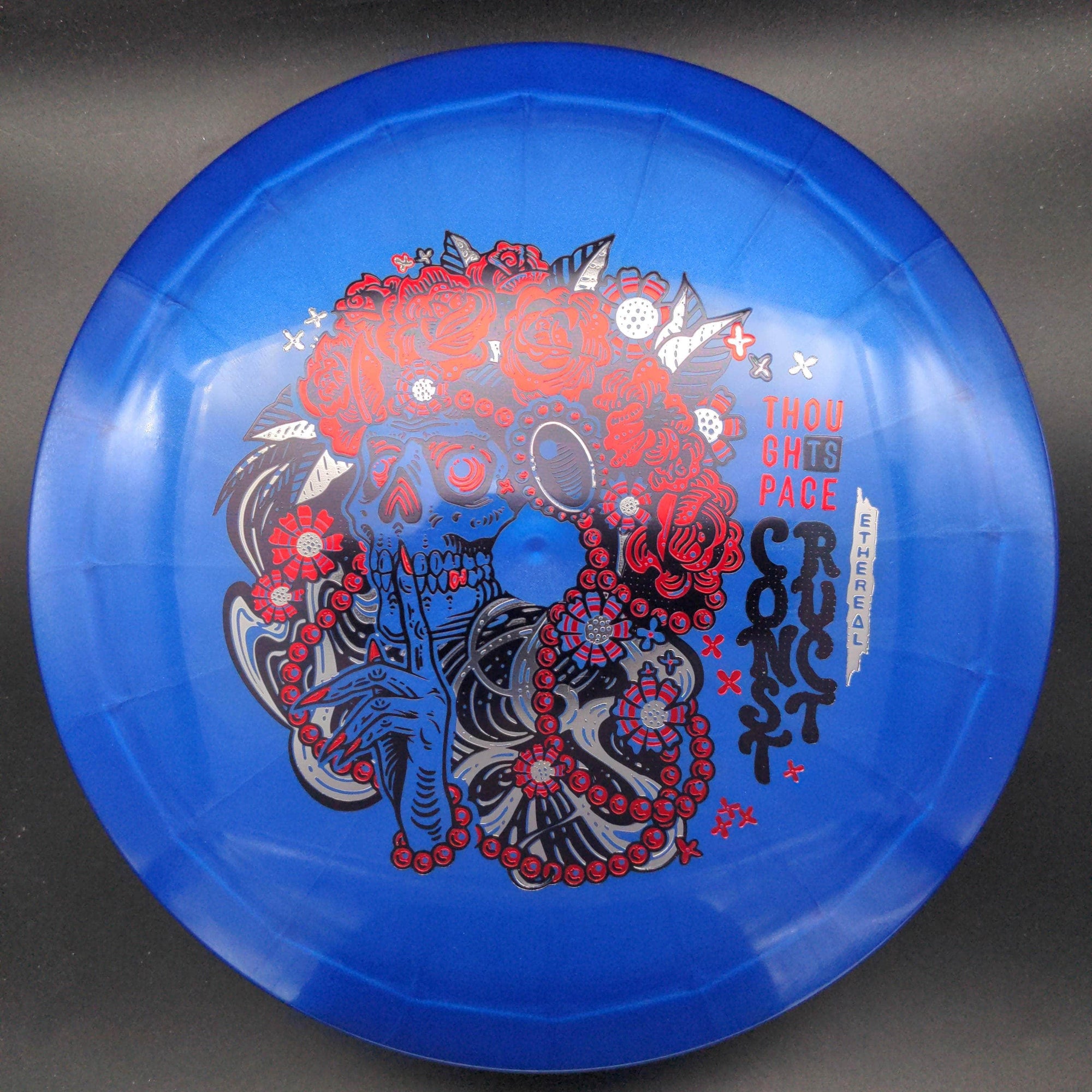 Thought Space Athletics Distance Driver Blue Red Stamp 175g Construct, Ethereal Plastic