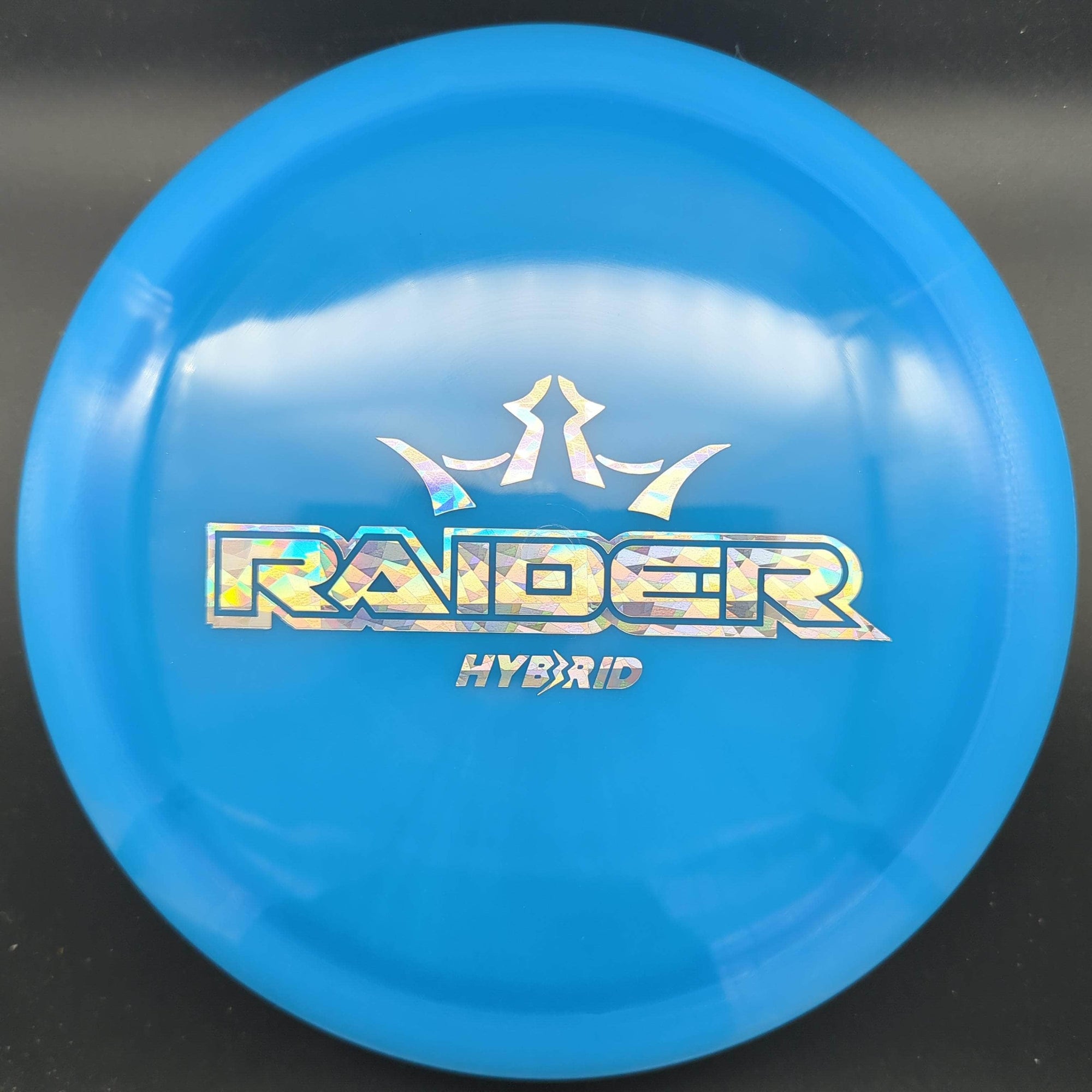 Dynamic Discs Distance Driver Blue Shatter Stamp 173g Raider, Hybrid Plastic
