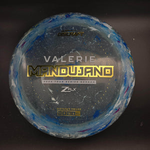 Discraft Distance Driver Blue White/Gold Stamp 172g Scorch, Z Flx, Valerie Mandujano Tour Series, 2024