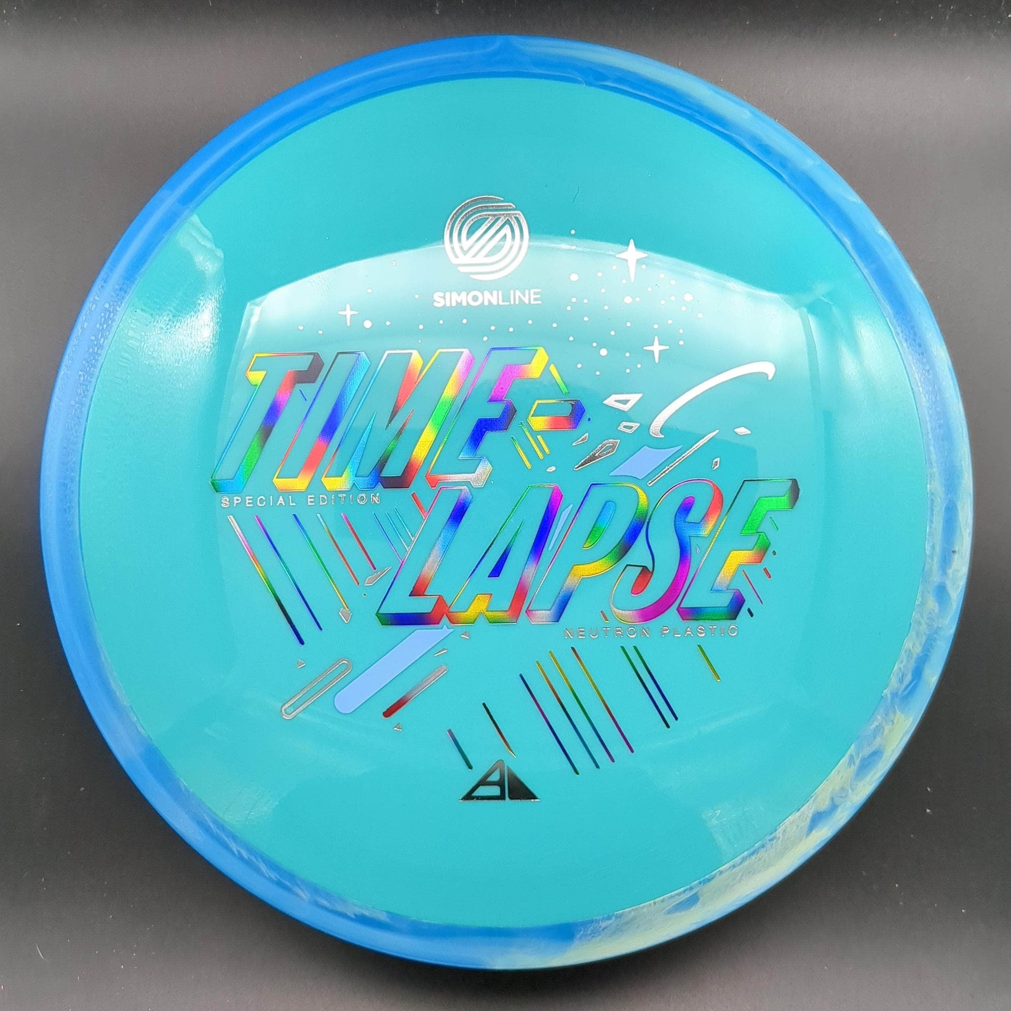 Axiom Distance Driver Blue/Yellow Rim Teal 174g Time Lapse, Neutron, Special Edition