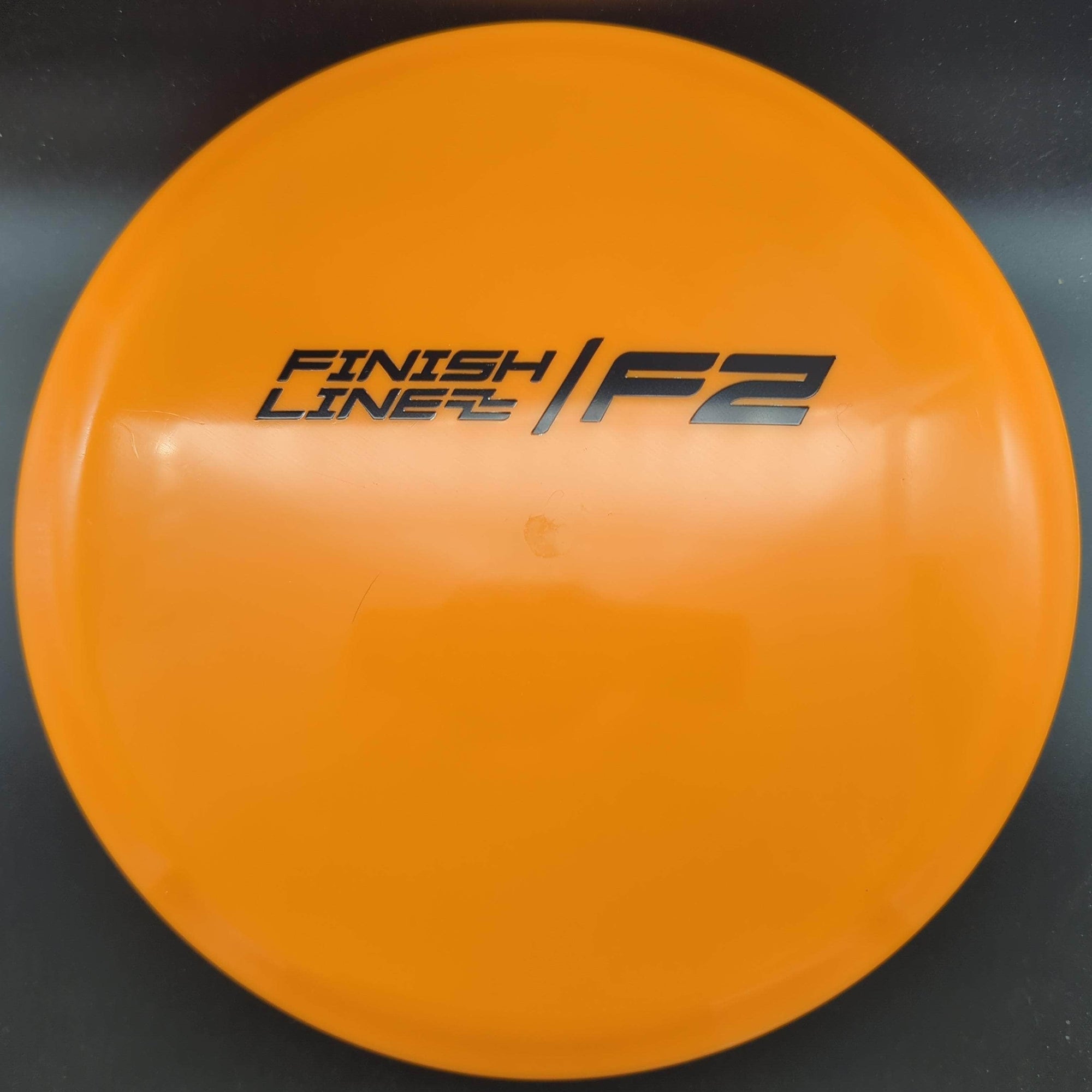 Finish Line Distance Driver Dark Orange Black Stamp 179g 3 Supra, Forged Plastic, Factory Second