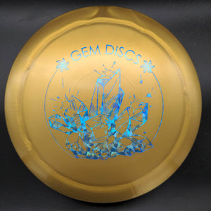 Innova Distance Driver Gold Blue Shatter Stamp 175g 2 Wraith, Shimmer Star, Gem Discs Custom Stamp