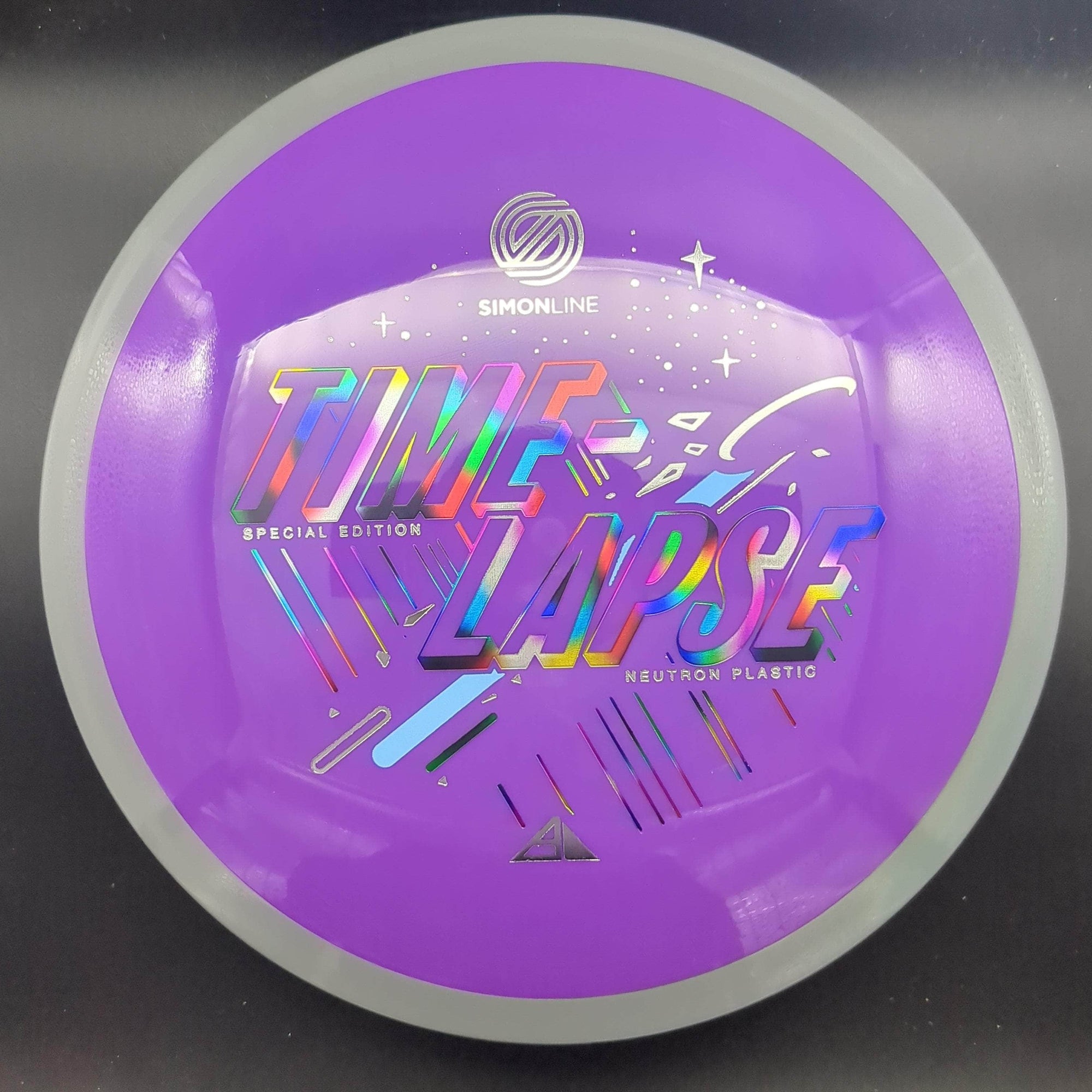 Axiom Distance Driver Gray Rim Purple 173g Time Lapse, Neutron, Special Edition