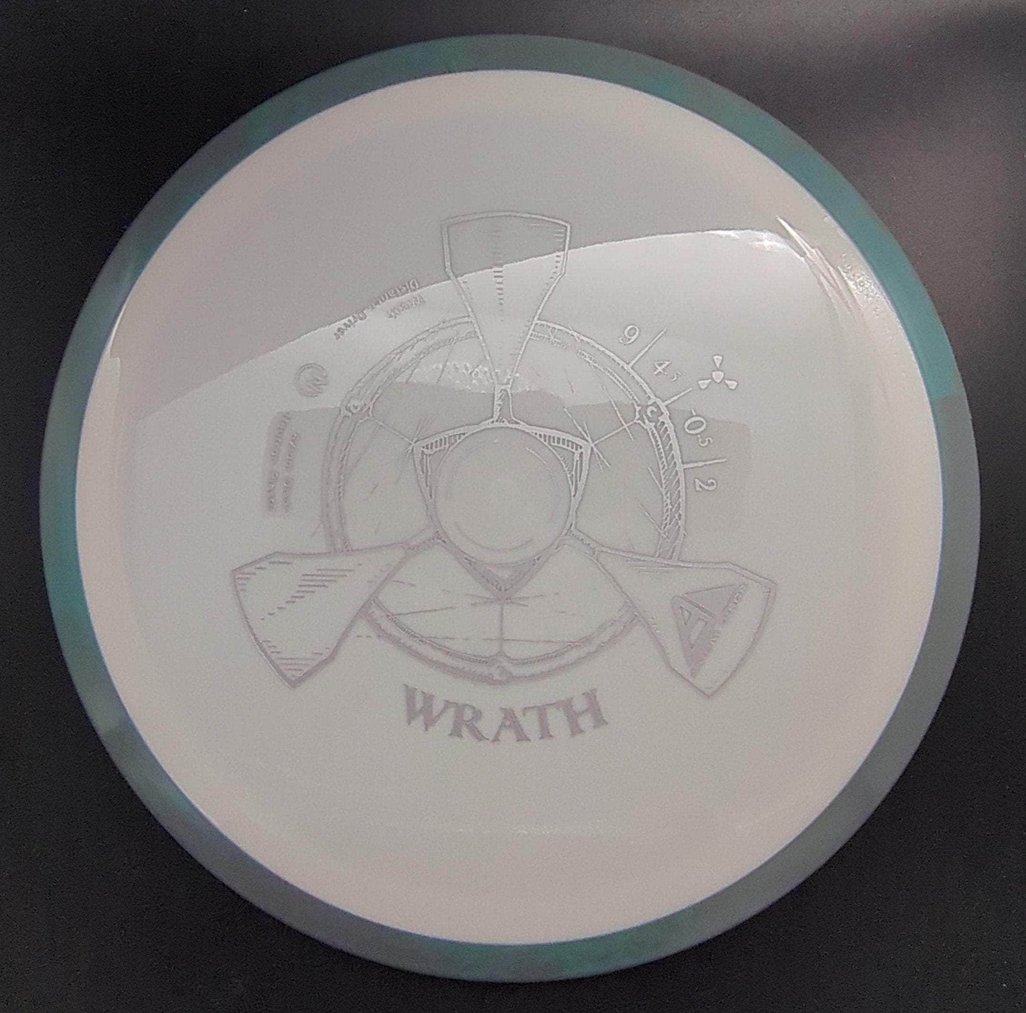 MVP Distance Driver Gray Rim White Plate 160g Wrath, Neutron