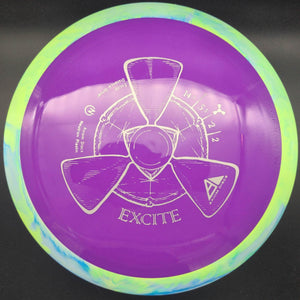 MVP Distance Driver Green/Blue Rim Purple Plate 173g Excite, Neutron