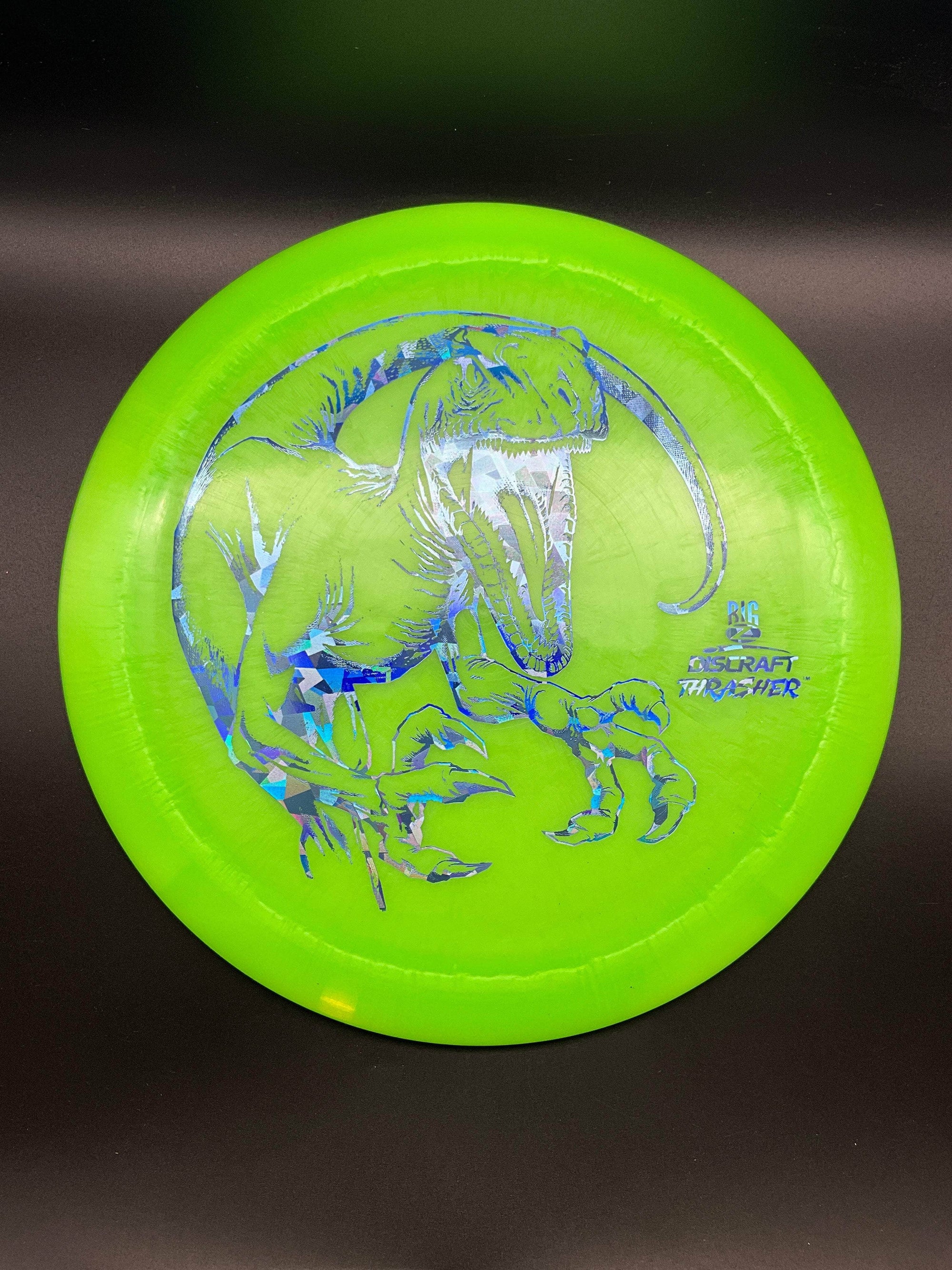 Discraft Distance Driver Green Blue Shatter Stamp 172g Thrasher, Big Z