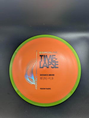 Axiom Distance Driver Green Rim Orange Plate 164g Time Lapse, Neutron, Simon Line