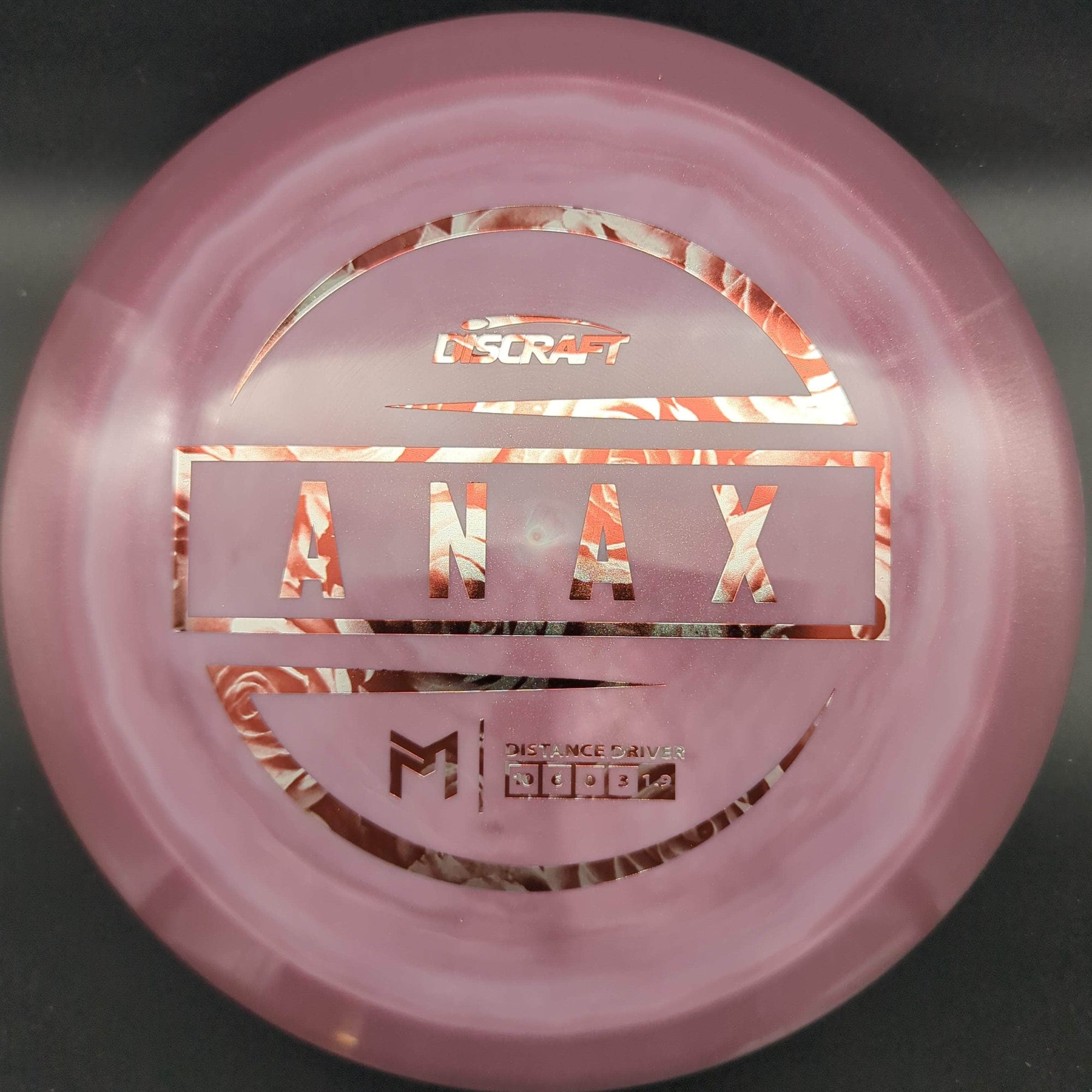 Discraft Distance Driver Lavender Rose Stamp 174g Anax, ESP