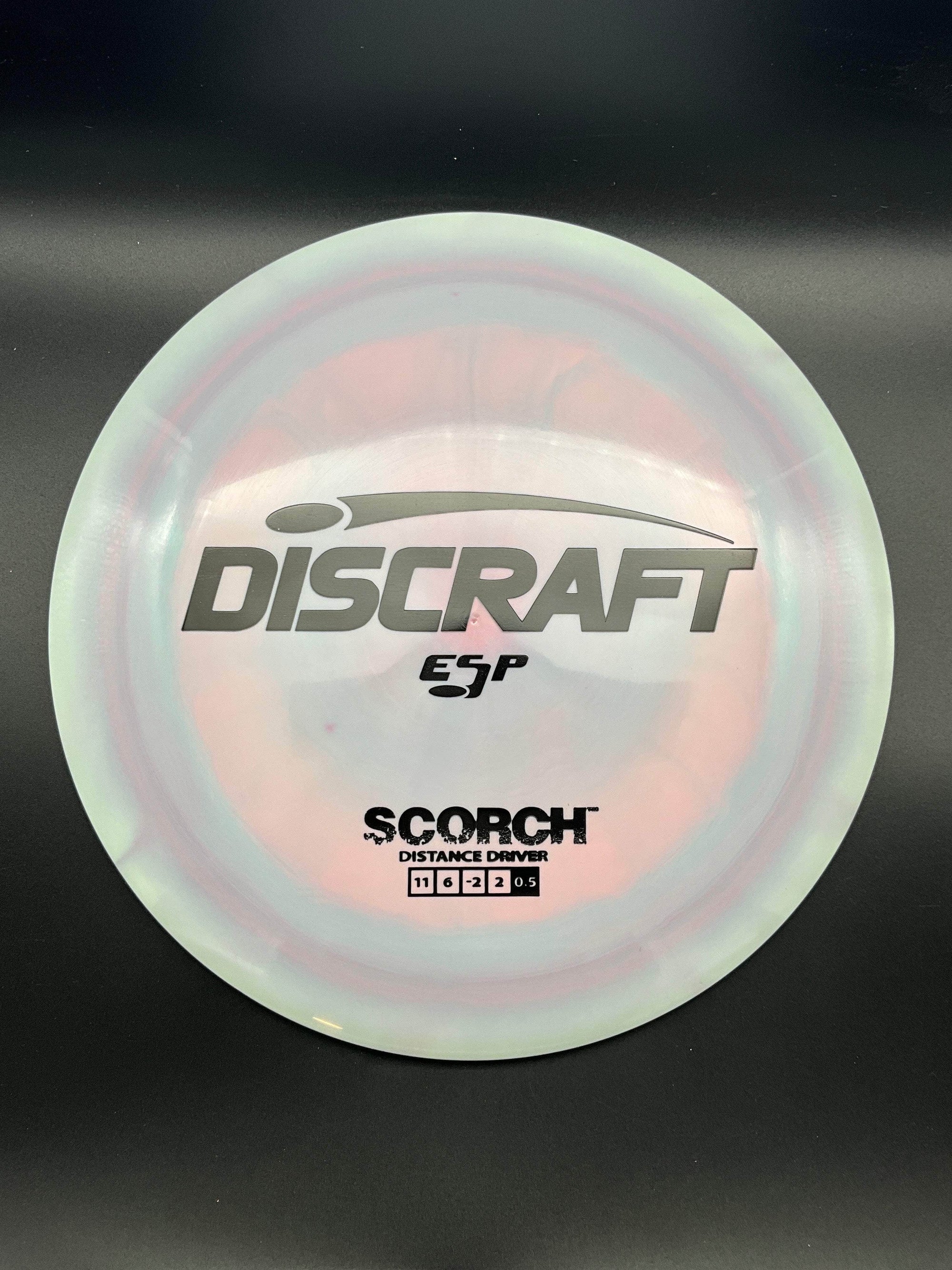 Discraft Distance Driver Light Blue Purple Black Stamp 172g Scorch, ESP