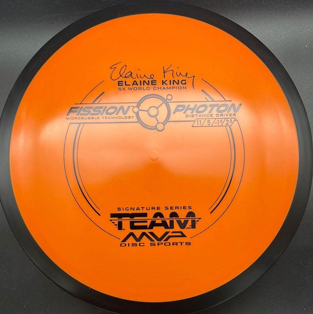 MVP Distance Driver Orange 157g Fission Photon - Elaine King 5x champion