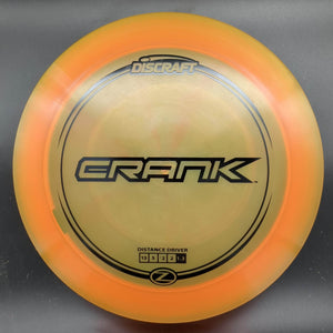 Discraft Distance Driver Orange Black Stamp 171g Crank, Z Line