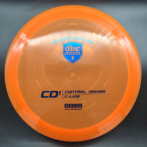 Discmania Distance Driver Orange Blue Stamp 175g CD1, C-Line Plastic