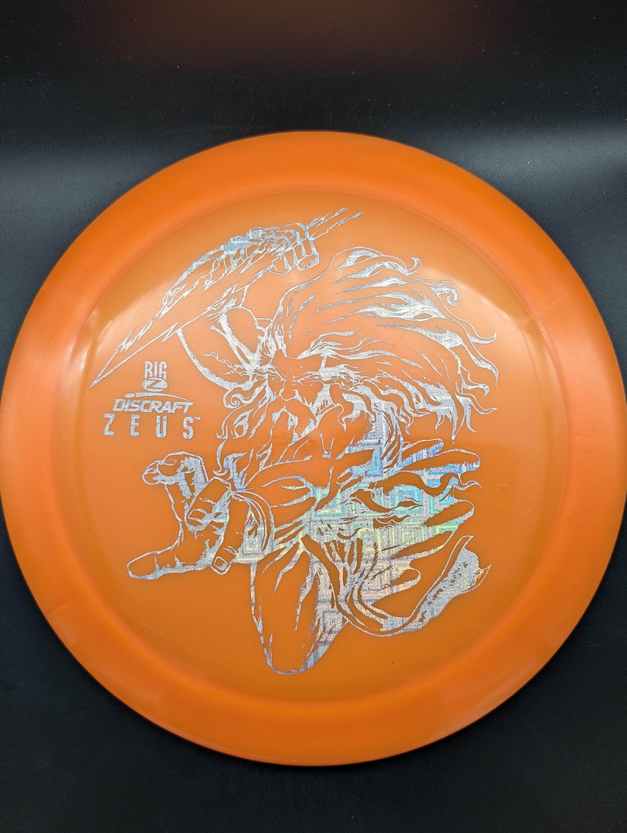 Discraft Distance Driver Orange Fractal Stamp 169g Zeus, Big Z, Paul McBeth