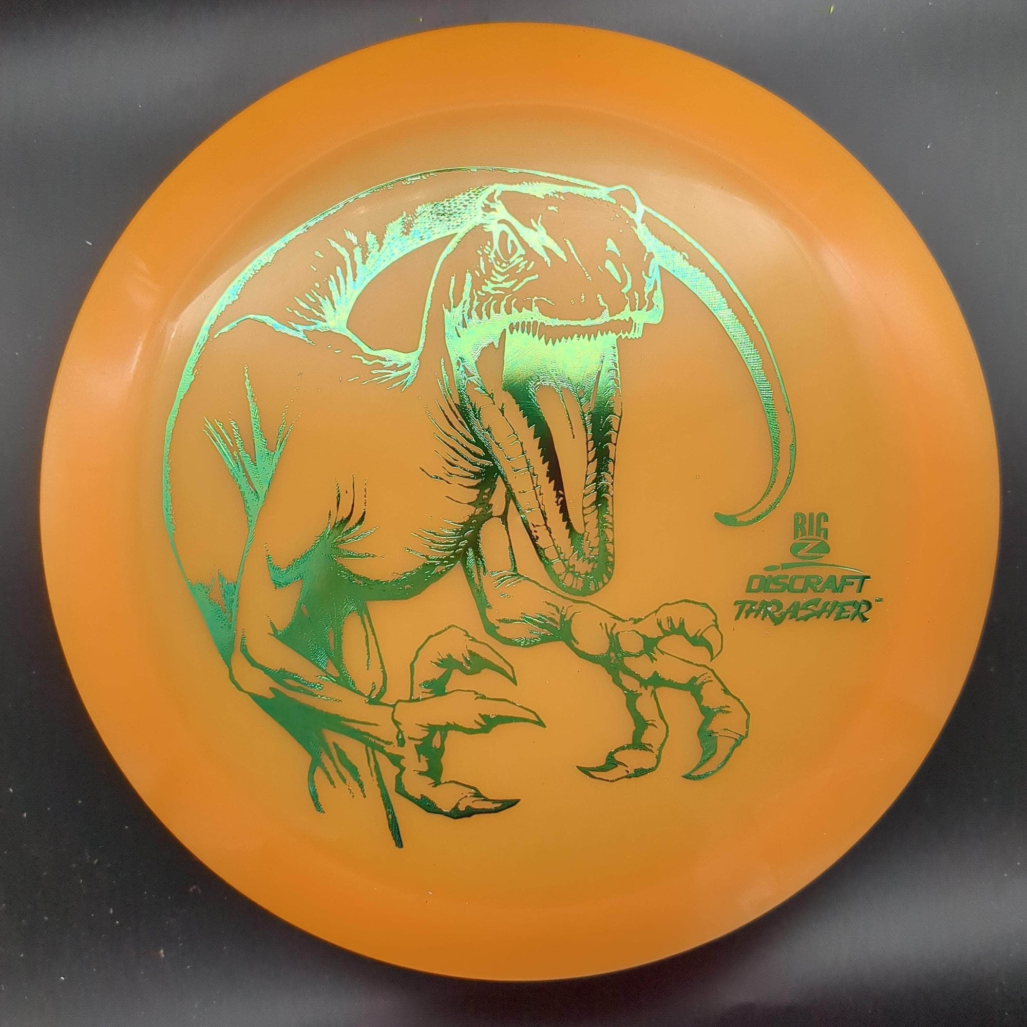 Discraft Distance Driver Orange Green Stamp 171g Thrasher, Big Z