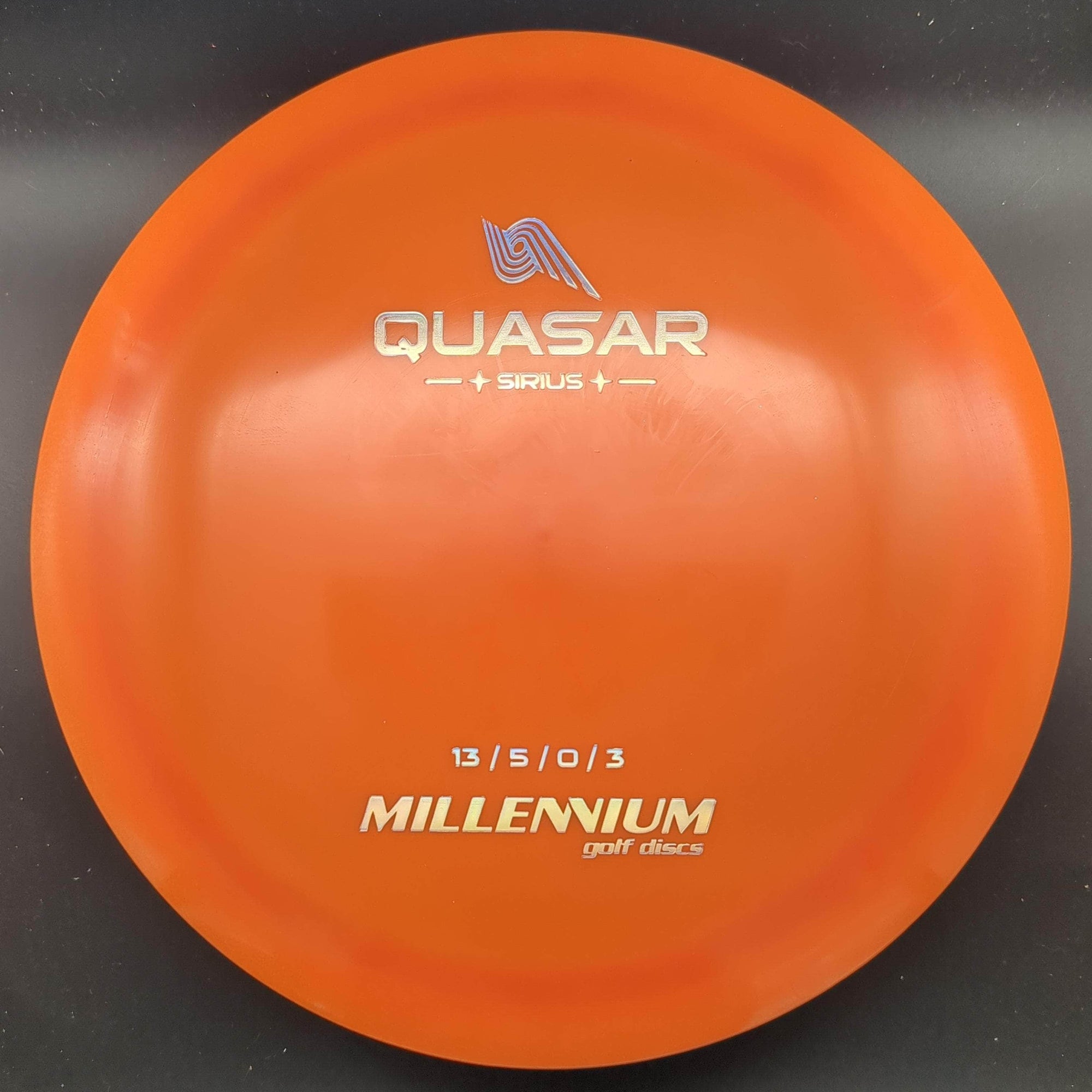 Millennium Discs Distance Driver Orange Holo Stamp 175g Quasar, Sirius Plastic