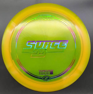 Discraft Distance Driver Orange Rainbow Stamp 172g Surge SS, Z Line