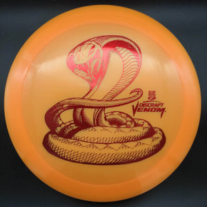 Discraft Distance Driver Orange Red Stamp 174g Venom, Big Z