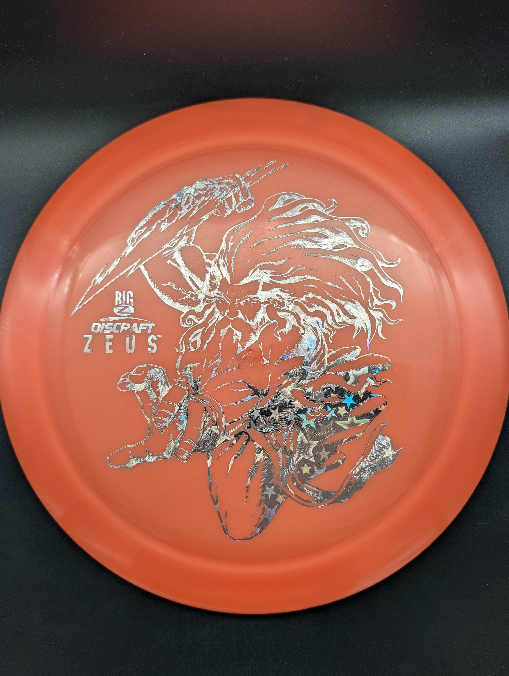 Discraft Distance Driver Orange Silver Star Stamp 174g Zeus, Big Z, Paul McBeth