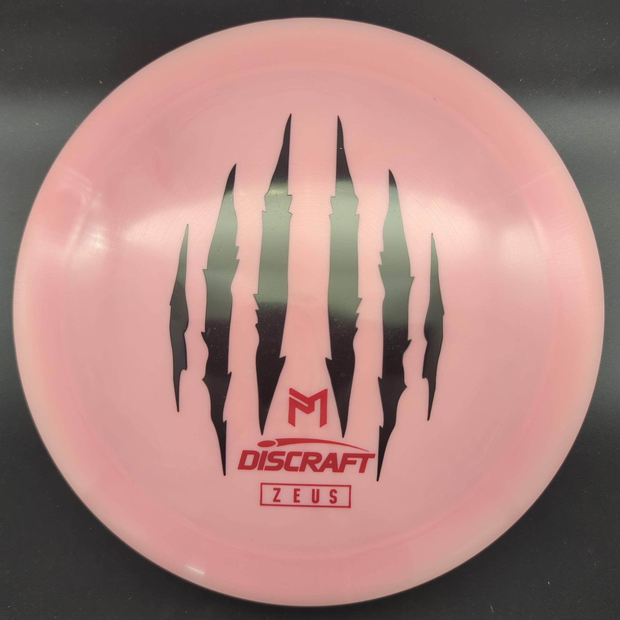 Discraft Distance Driver Pink Black/Red Stamp 174g Zeus ESP, Paul McBeth 6X Claw