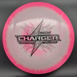 Innova Distance Driver Pink Black Stamp 175g Charger, Halo Star, Gregg Barsby Tour Series