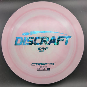 Discraft Distance Driver Pink Blue Snowflake Stamp 174g Crank, ESP