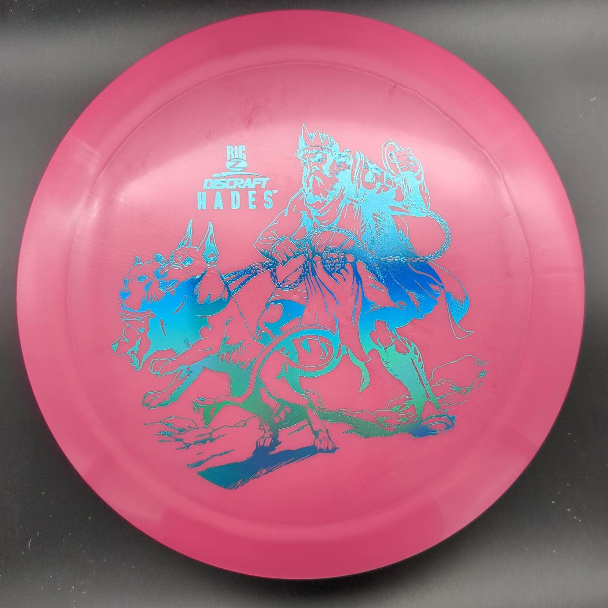 Discraft Distance Driver Pink Blue Stamp 174g Hades, Big Z