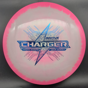 Innova Distance Driver Pink Blue Stamp 175g Charger, Halo Star, Gregg Barsby Tour Series
