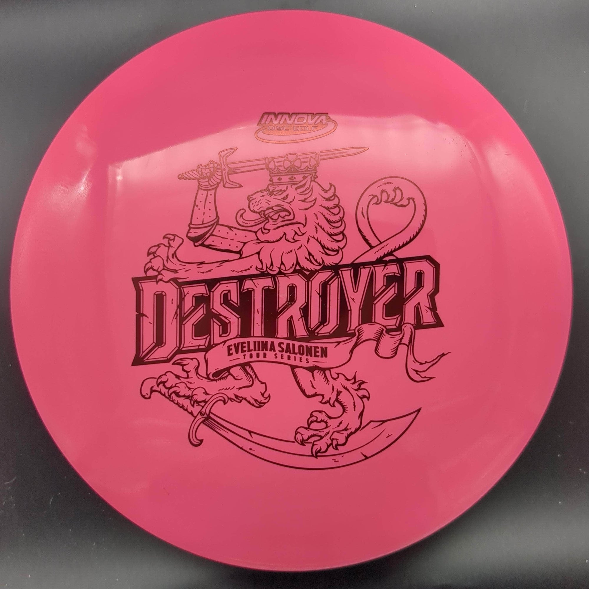 Innova Distance Driver Pink Gold Stamp 175g Destroyer, Star, Eveliina Salonen Tour Series