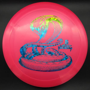 Discraft Distance Driver Pink Green/Blue Shatter Stamp 174g Venom, Big Z