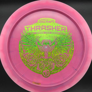 Discraft Distance Driver Pink Green Glitter Stamp 172g Thrasher, ESP Swirl, Missy Gannon, Tour Series, 2023
