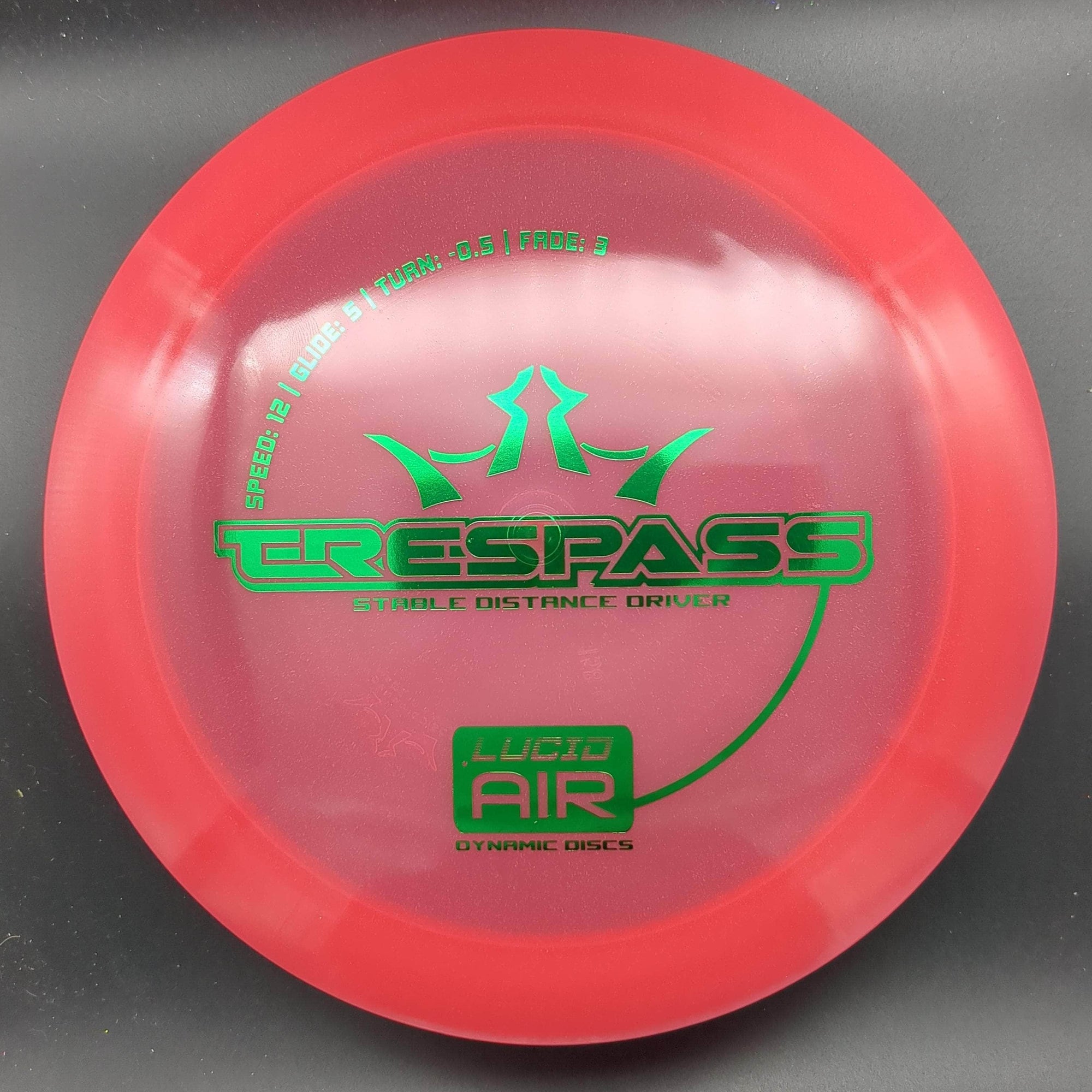 Dynamic Discs Distance Driver Pink Green Stamp 158g Trespass, Lucid Air