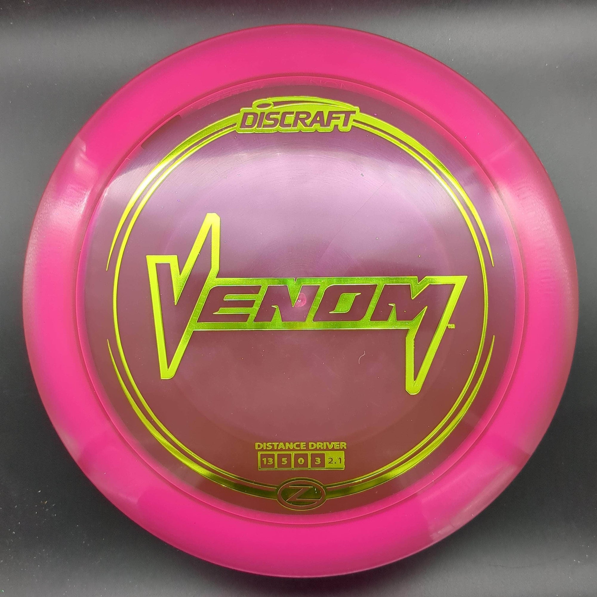 Discraft Distance Driver Venom, Z Plastic