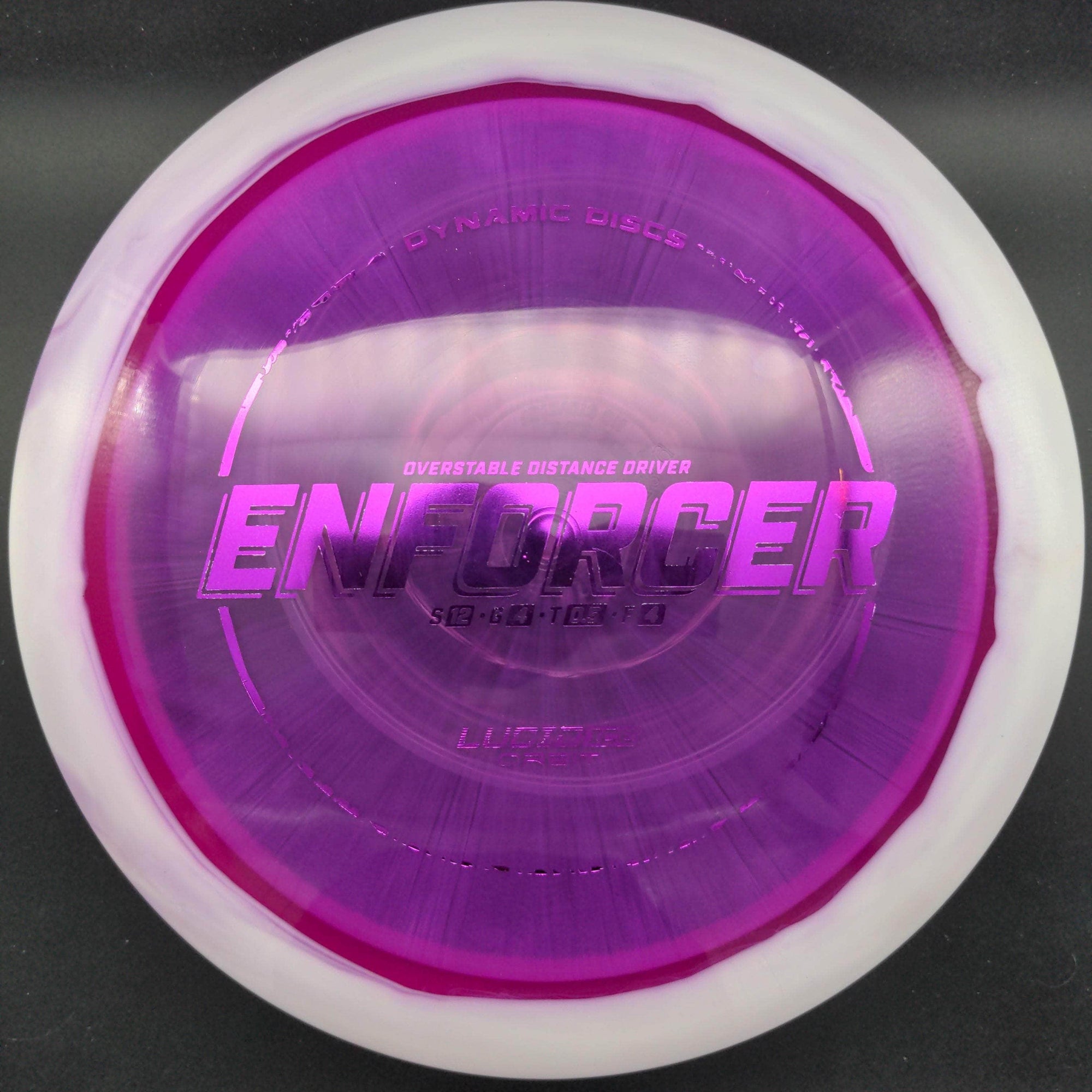 Dynamic Discs Distance Driver Pink Pink Stamp 173g Enforcer, Lucid ICE Orbit