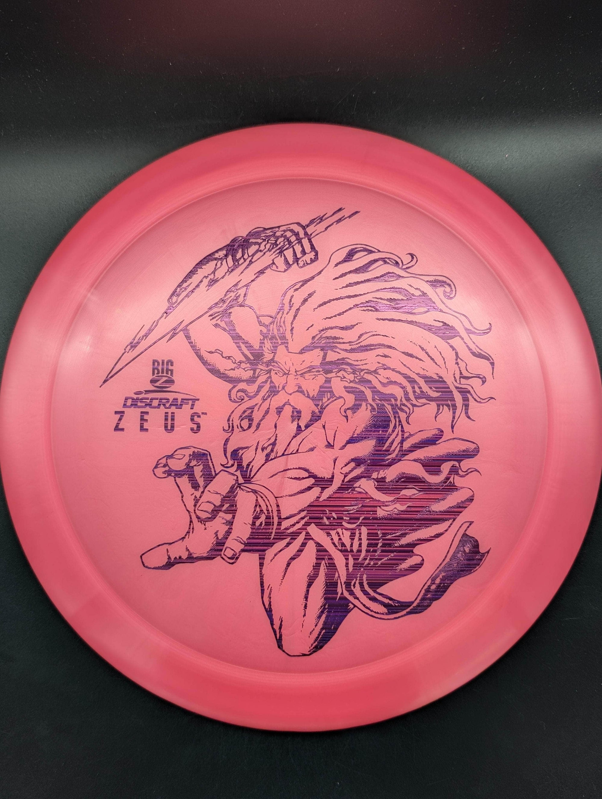 Discraft Distance Driver Pink Pink Striped Stamp 174g Zeus, Big Z, Paul McBeth